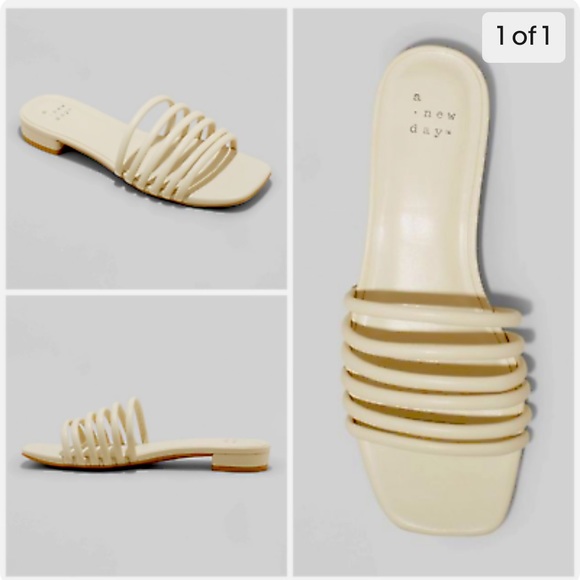 Women’s Jane Sandals by a new day in off white - Picture 1 of 1